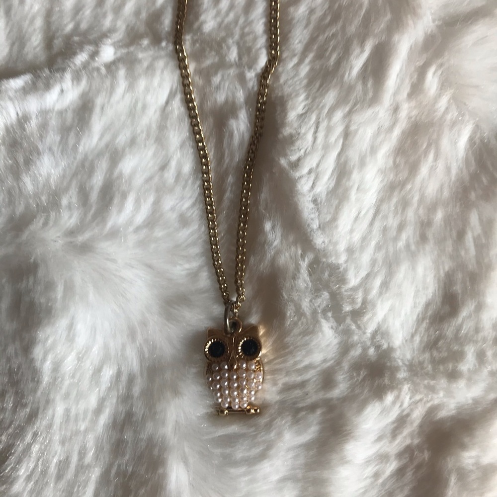 Adorable Forever 21 owl neckpiece